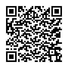 QR код за телефонен номер +12017264918