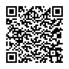 QR-koodi puhelinnumerolle +12017264920