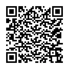 QR-koodi puhelinnumerolle +12017264929