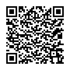 QR код за телефонен номер +12017264941