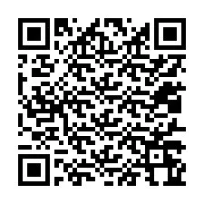 QR код за телефонен номер +12017264943