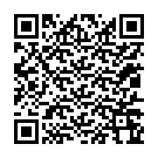 QR-koodi puhelinnumerolle +12017264951