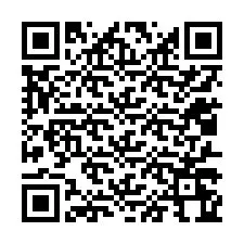 QR код за телефонен номер +12017264952