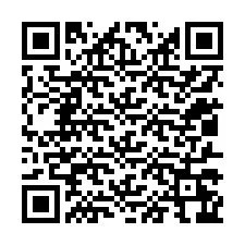 QR-koodi puhelinnumerolle +12017266054