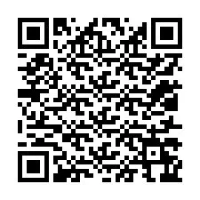 QR код за телефонен номер +12017266489