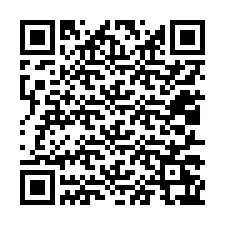 QR Code สำหรับหมายเลขโทรศัพท์ +12017267133