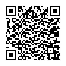 QR код за телефонен номер +12017267583