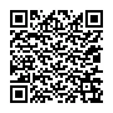 QR kód a telefonszámhoz +12017267584