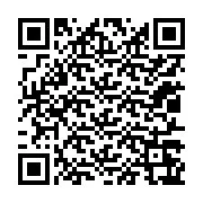 QR kód a telefonszámhoz +12017267825