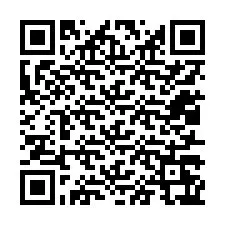 QR-koodi puhelinnumerolle +12017267897