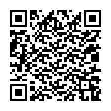 QR код за телефонен номер +12017269180