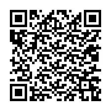 QR-code voor telefoonnummer +12017269182