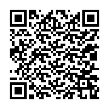 QR код за телефонен номер +12017269374