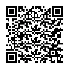 QR код за телефонен номер +12017269375