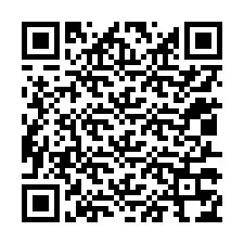 QR-koodi puhelinnumerolle +12017374060