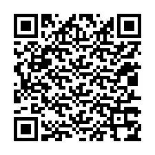 QR kód a telefonszámhoz +12017374860