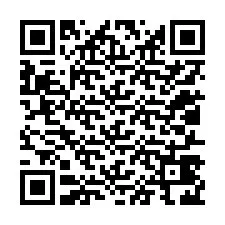 QR Code pour le numéro de téléphone +12017426838