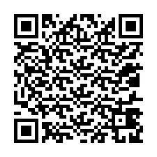 QR Code for Phone number +12017429808