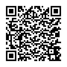 Codice QR per il numero di telefono +12017441944