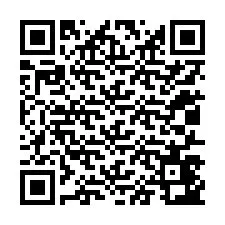 Kode QR untuk nomor Telepon +12017443530