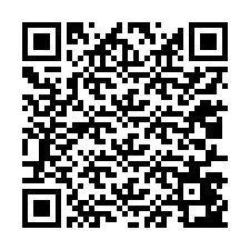 Kode QR untuk nomor Telepon +12017443532