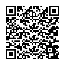 QR-kood telefoninumbri jaoks +12017443533