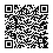 QR Code สำหรับหมายเลขโทรศัพท์ +12017445484