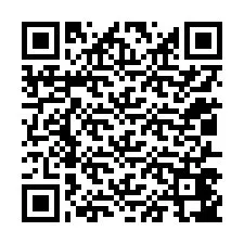 Código QR para número de telefone +12017447264