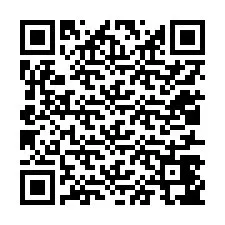 QR-code voor telefoonnummer +12017447886