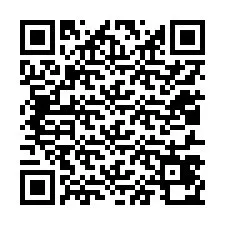 QR kód a telefonszámhoz +12017470406