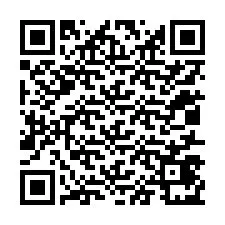 QR kód a telefonszámhoz +12017471180