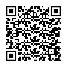 QR kód a telefonszámhoz +12017475366