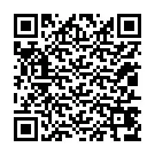 QR код за телефонен номер +12017476471