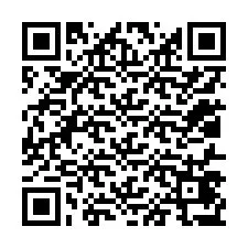 QR код за телефонен номер +12017477209