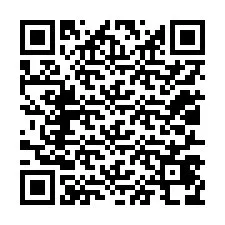 QR код за телефонен номер +12017478139