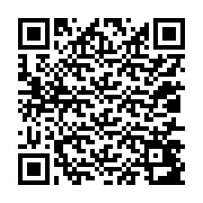 QR-kood telefoninumbri jaoks +12017483688