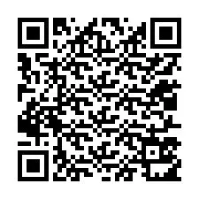 QR kód a telefonszámhoz +12017511426