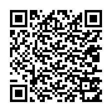 QR-koodi puhelinnumerolle +12017511432