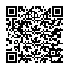 QR kód a telefonszámhoz +12017511433