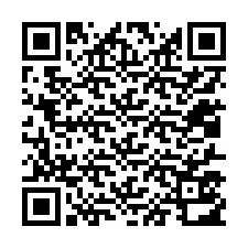 QR код за телефонен номер +12017512143