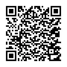 QR код за телефонен номер +12017512793