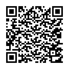 Kode QR untuk nomor Telepon +12017512796