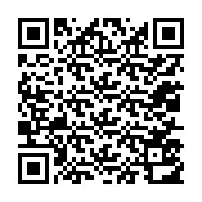 QR-код для номера телефона +12017512797