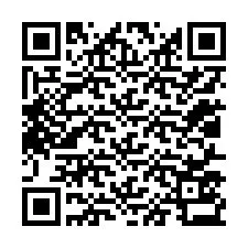 QR-kood telefoninumbri jaoks +12017533329