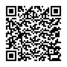 Código QR para número de teléfono +12017533614