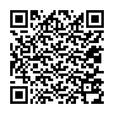 QR-koodi puhelinnumerolle +12017534333