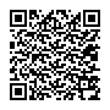 Kode QR untuk nomor Telepon +12017534493