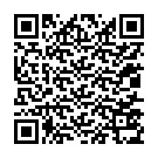 QR-koodi puhelinnumerolle +12017535380