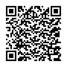 QR код за телефонен номер +12017536068