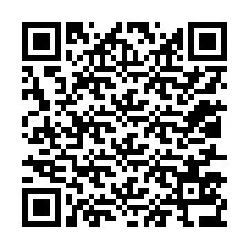 Código QR para número de telefone +12017536589